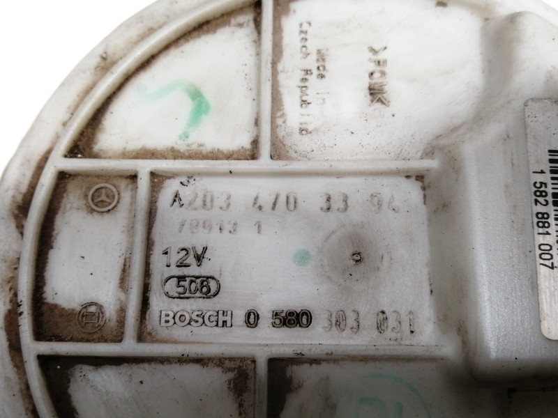 Recambio de aforador para mercedes-benz clase clc (cl203) clc 220 cdi (la) (203.708) referencia OEM IAM A2034703304 0580303031 