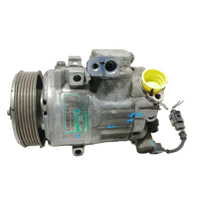 Recambio de compresor aire acondicionado para volkswagen polo (9n3) advance referencia OEM IAM 8Q0820803R 8741F 