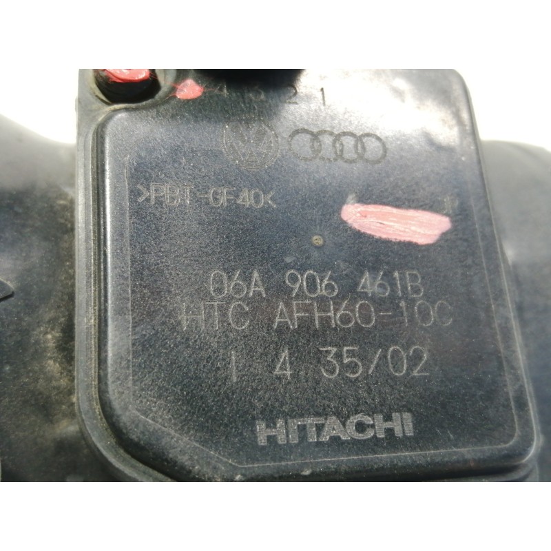 Recambio de caudalimetro para audi a3 (8l) 1.6 ambiente referencia OEM IAM 06A906461B 1J0129574B 
