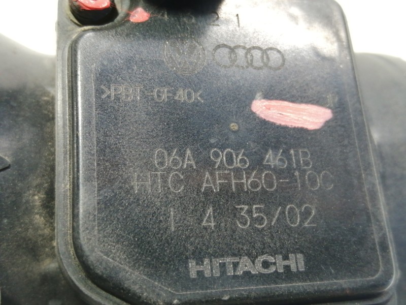 Recambio de caudalimetro para audi a3 (8l) 1.6 ambiente referencia OEM IAM 06A906461B 1J0129574B 