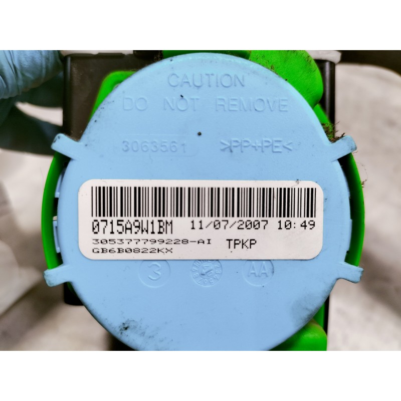 Recambio de cinturon seguridad delantero derecho para mercedes-benz clase clc (cl203) clc 220 cdi (la) (203.708) referencia OEM 