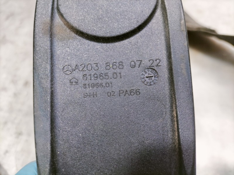 Recambio de cinturon seguridad delantero derecho para mercedes-benz clase clc (cl203) clc 220 cdi (la) (203.708) referencia OEM 