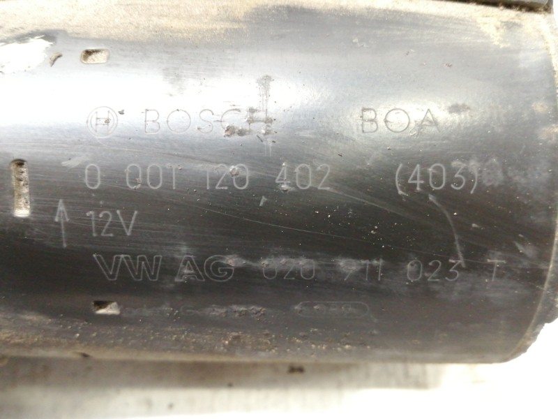 Recambio de motor arranque para audi a3 (8l) 1.6 ambiente referencia OEM IAM 0001120402  
