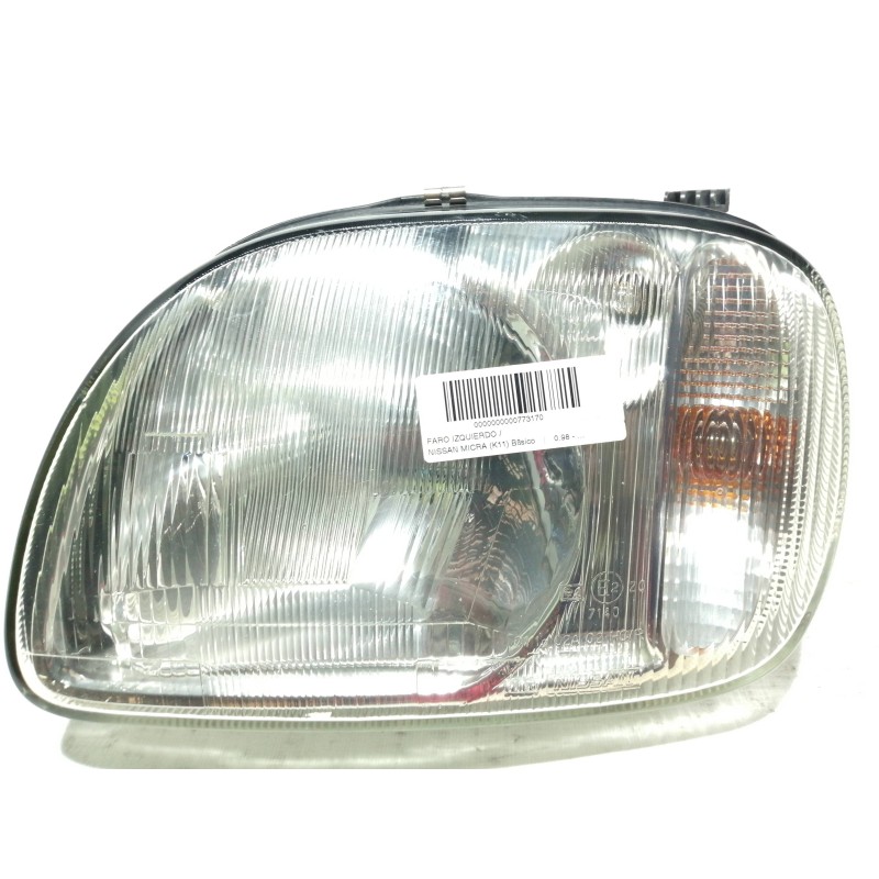 Recambio de faro izquierdo para nissan micra (k11) básico referencia OEM IAM   