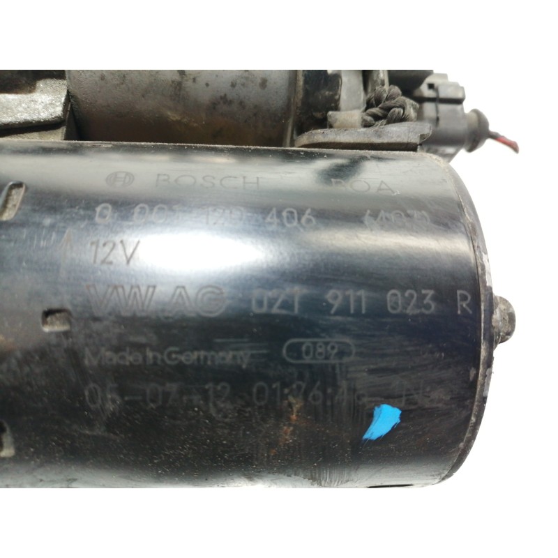 Recambio de motor arranque para volkswagen polo (9n3) advance referencia OEM IAM 0001120406 02T911023R 