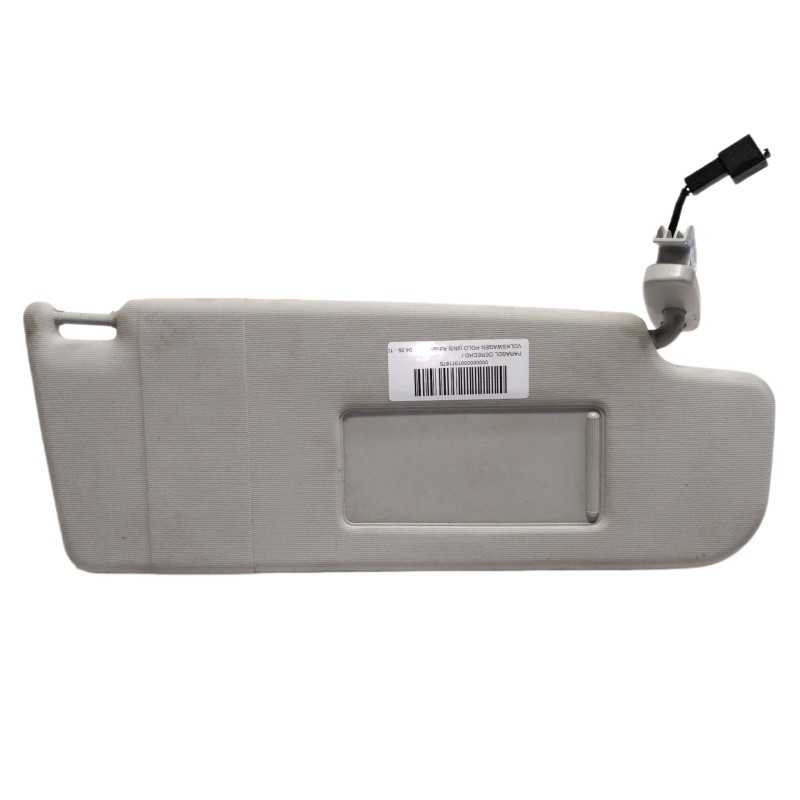 Recambio de parasol derecho para volkswagen polo (9n3) advance referencia OEM IAM 6Q0857552F  