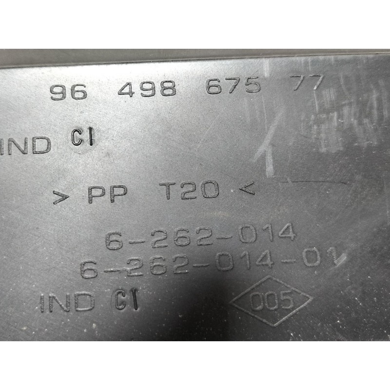 Recambio de guantera para peugeot 1007 dolce referencia OEM IAM 9649867577  