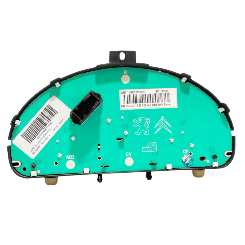 Recambio de cuadro instrumentos para peugeot 1007 dolce referencia OEM IAM 9658241780  