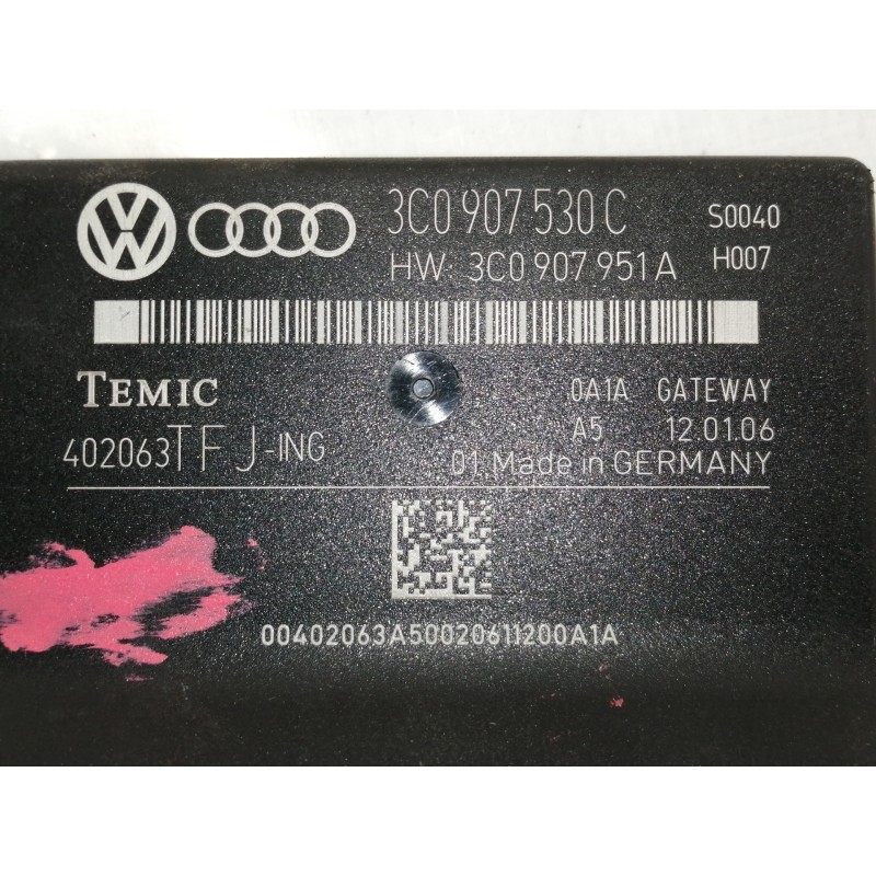 Recambio de modulo electronico para volkswagen passat berlina (3c2) advance 4motion referencia OEM IAM 3C0907530C 3C0907951A 402