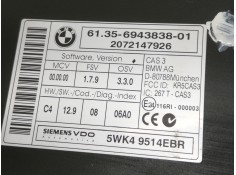 Recambio de modulo electronico para bmw x5 (e70) 3.0d referencia OEM IAM 61356943838 2072147926  2