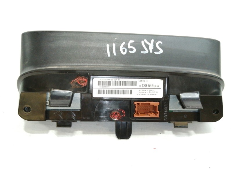 Recambio de cuadro instrumentos para citroën c4 cactus feel edition referencia OEM IAM 9813854080  