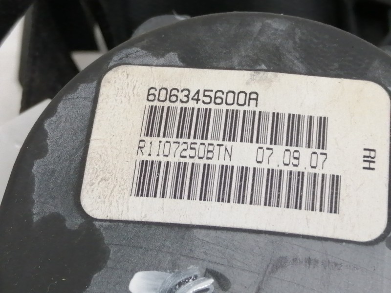 Recambio de cinturon seguridad trasero derecho para bmw x5 (e70) 3.0d referencia OEM IAM 606345600A  