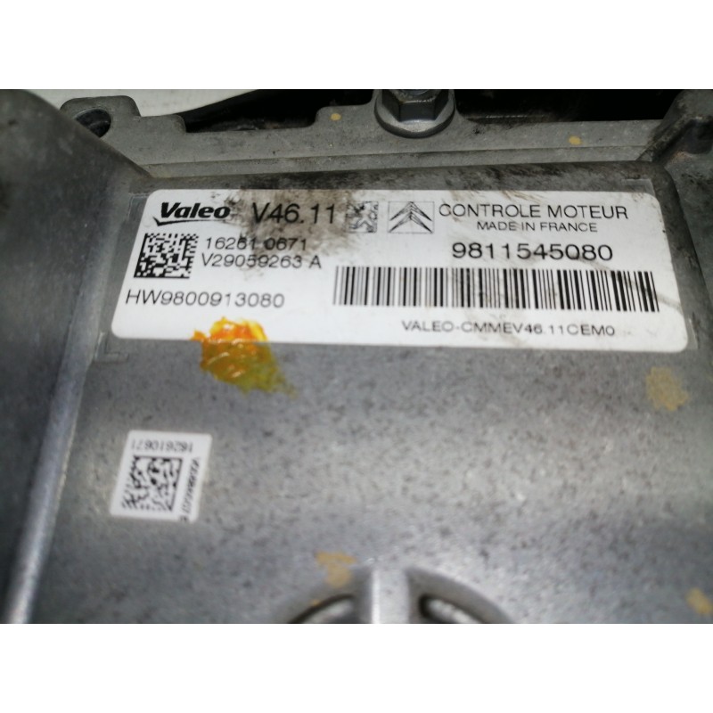 Recambio de centralita motor uce para citroën c4 cactus feel edition referencia OEM IAM 9811545080  