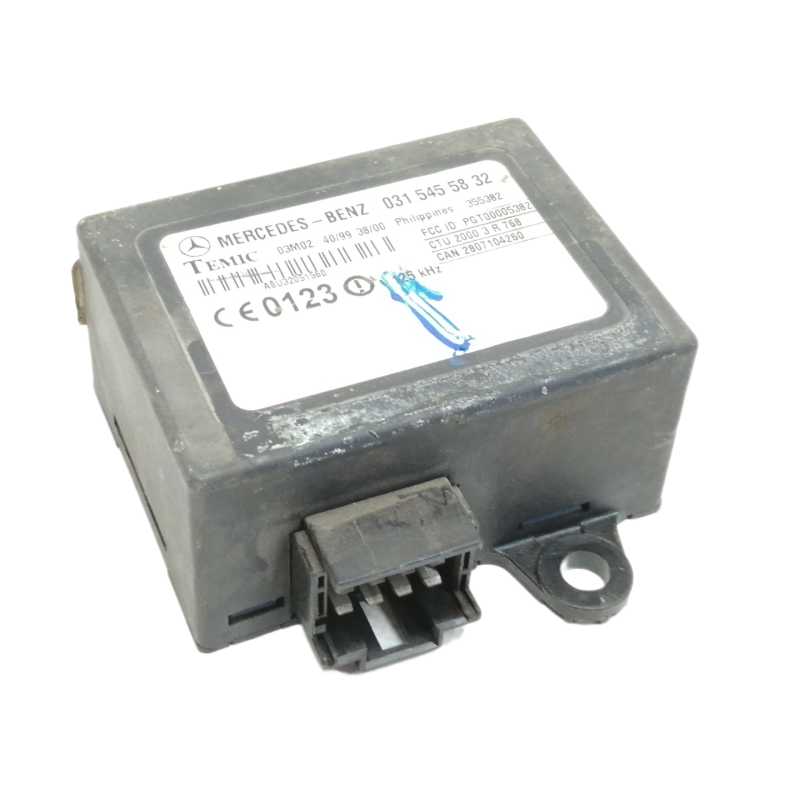 Recambio de centralita inmovilizador para mercedes-benz vito (w638) caja cerrada 112 cdi  (638.094) referencia OEM IAM 031545583