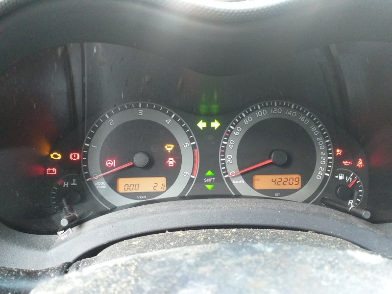 Recambio de cuadro instrumentos para toyota auris ts referencia OEM IAM A2C53300865  