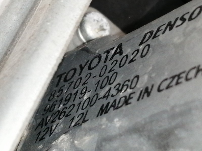 Recambio de elevalunas trasero derecho para toyota auris ts referencia OEM IAM 8570202020 AV2621004360 977555106