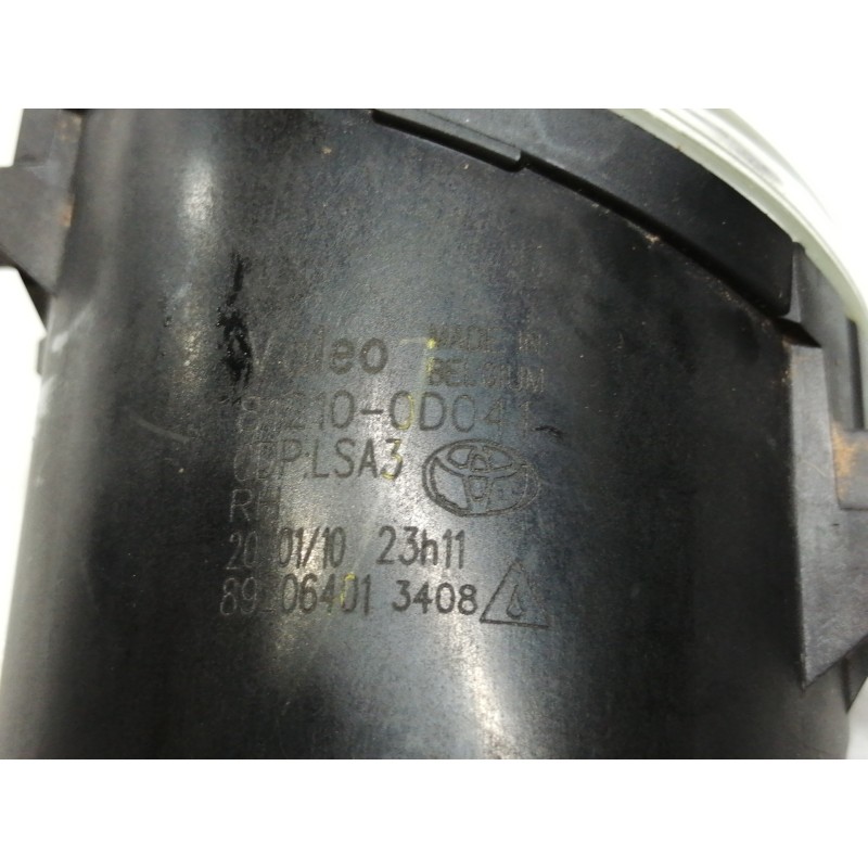 Recambio de faro antiniebla derecho para toyota auris ts referencia OEM IAM 89210656  