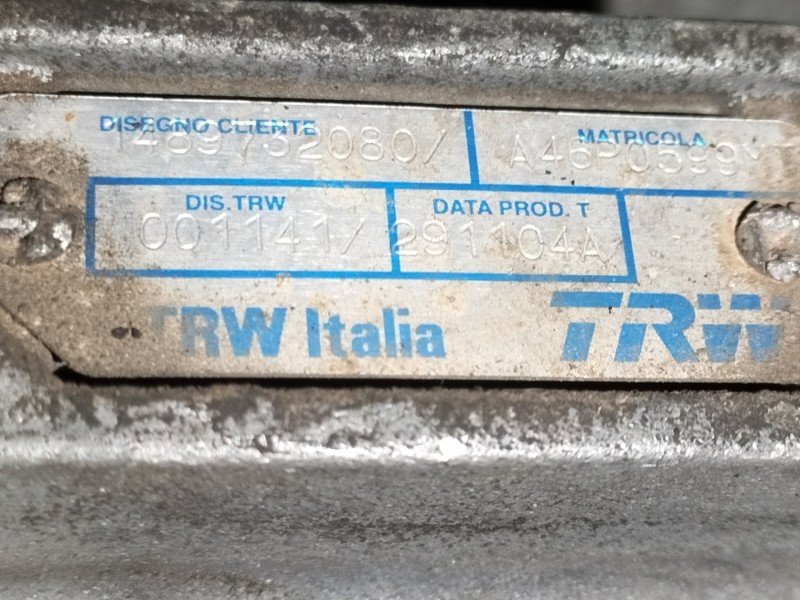 Recambio de cremallera direccion para citroën c8 2.2 hdi 16v premier ii referencia OEM IAM 37502391  