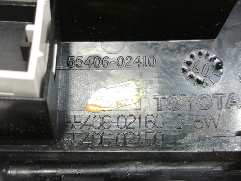 Recambio de mando calefaccion / aire acondicionado para toyota auris ts referencia OEM IAM 5540602410  