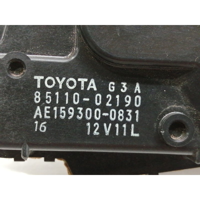Recambio de motor limpia delantero para toyota auris ts referencia OEM IAM 8511002190  