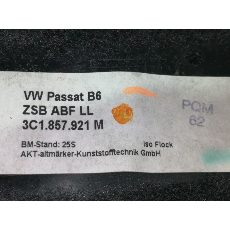 Recambio de guantera para volkswagen passat berlina (3c2) edition referencia OEM IAM 3C1857921M  