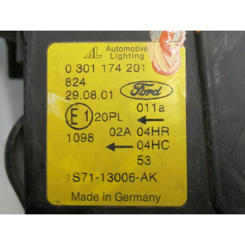 Recambio de faro izquierdo para ford mondeo berlina (ge) ghia referencia OEM IAM 0301174201 1S7113006AK 
