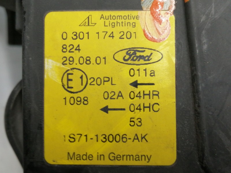 Recambio de faro izquierdo para ford mondeo berlina (ge) ghia referencia OEM IAM 0301174201 1S7113006AK 