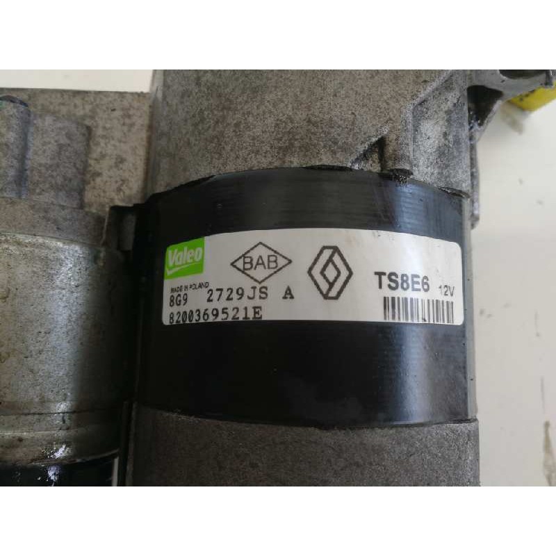 Recambio de motor arranque para dacia sandero ambiance referencia OEM IAM 8200369521E 8G92729JSA MOTOR-D4F732