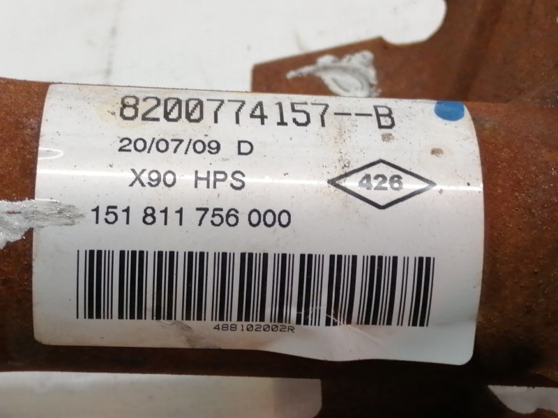 Recambio de columna direccion para dacia sandero ambiance referencia OEM IAM 8200774157B  