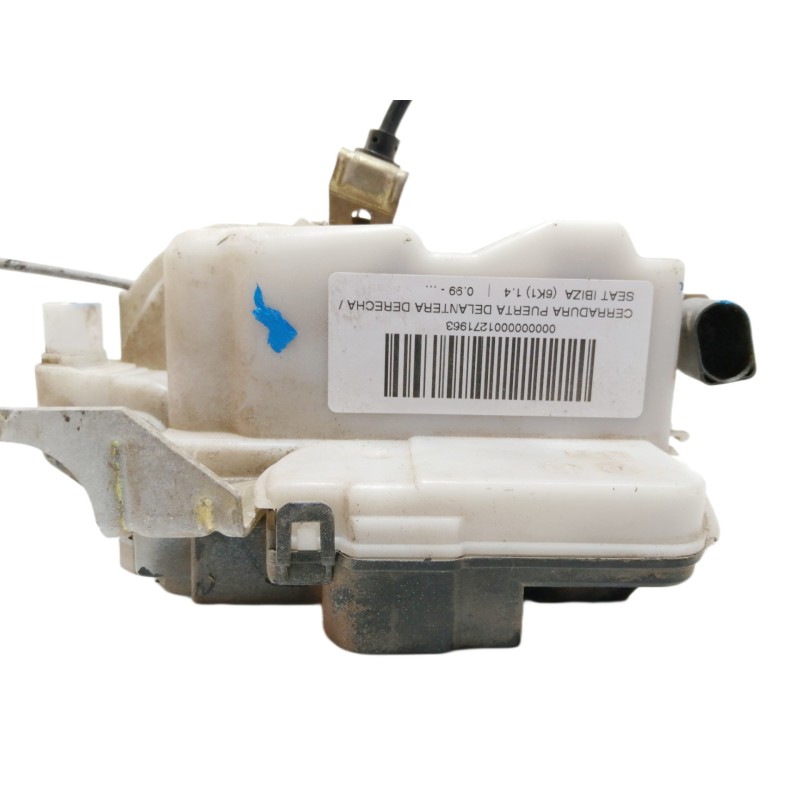 Recambio de cerradura puerta delantera derecha para seat ibiza (6k1) 1.4 referencia OEM IAM 6K4837016D  