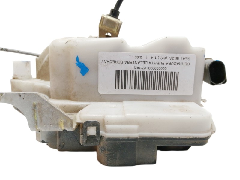 Recambio de cerradura puerta delantera derecha para seat ibiza (6k1) 1.4 referencia OEM IAM 6K4837016D  