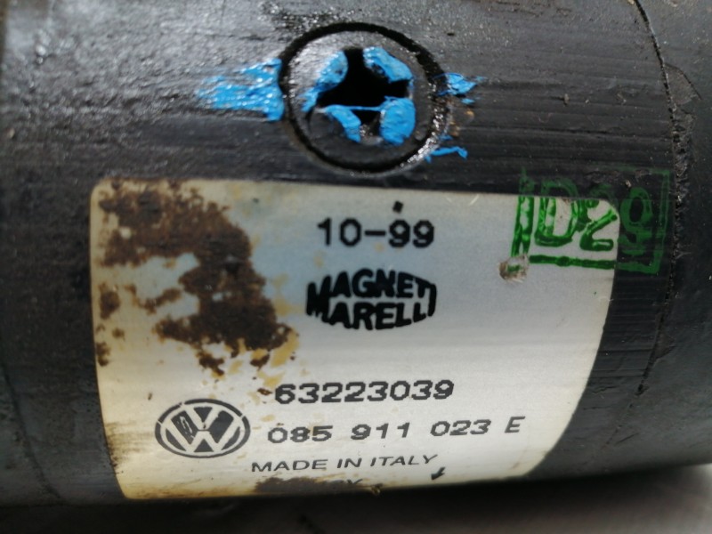 Recambio de motor arranque para seat ibiza (6k1) 1.4 referencia OEM IAM 085911023E 63223039 