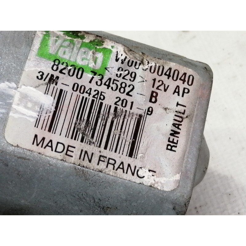 Recambio de motor limpia trasero para dacia sandero ambiance referencia OEM IAM 8200734582  