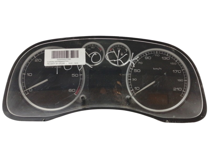 Recambio de cuadro instrumentos para peugeot 307 (s1) xr referencia OEM IAM 9646742480 216746394 