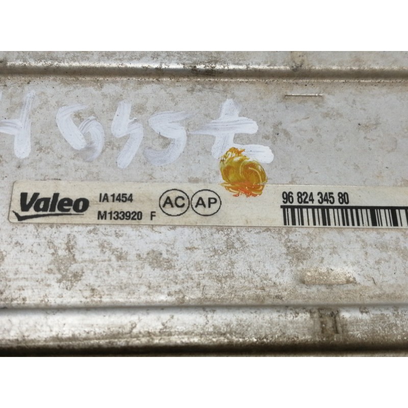 Recambio de intercooler para citroën berlingo first combi 1,6 hdi 75 x referencia OEM IAM 9682434580  