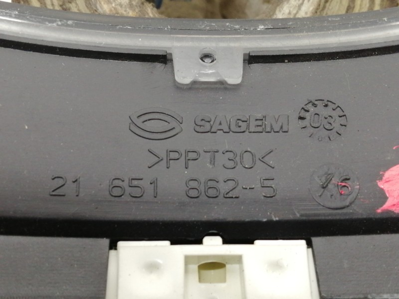 Recambio de cuadro instrumentos para peugeot 307 (s1) xr referencia OEM IAM 9646742480 216746394 