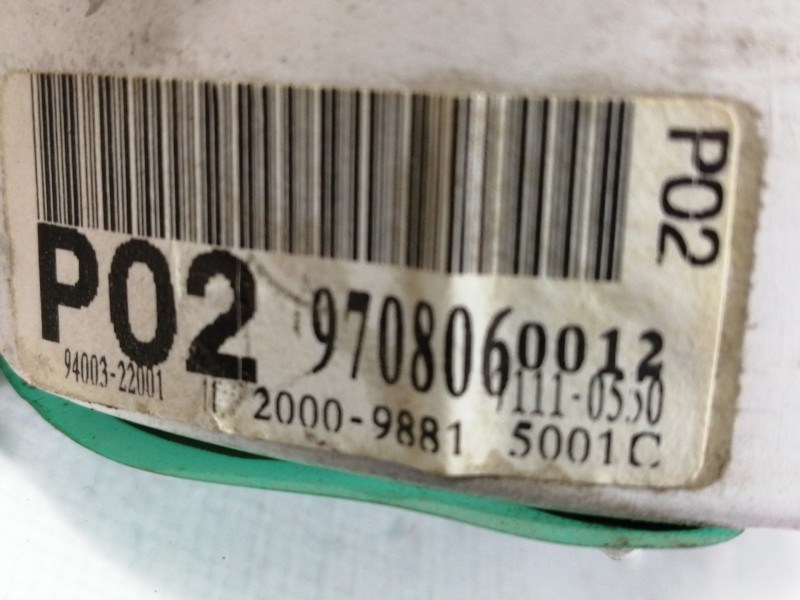 Recambio de cuadro instrumentos para hyundai accent (x3) 1.3 gls automático referencia OEM IAM 9400322001 20009881 