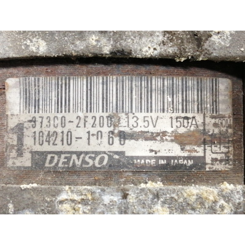 Recambio de alternador para kia sorento emotion 4wd referencia OEM IAM 1042101060 373002F200 