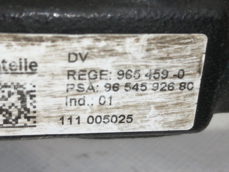 Recambio de rampa inyectora para citroën berlingo first combi 1,6 hdi 75 x referencia OEM IAM 9654590  