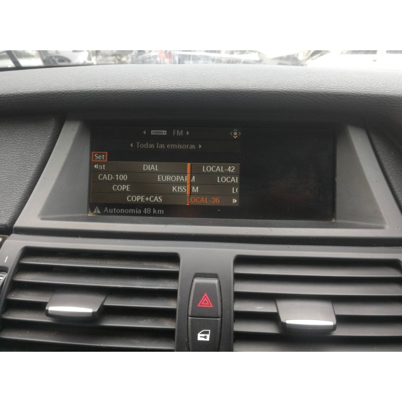 Recambio de pantalla multifuncion para bmw x5 (e70) 3.0d referencia OEM IAM 15622051 494708686 