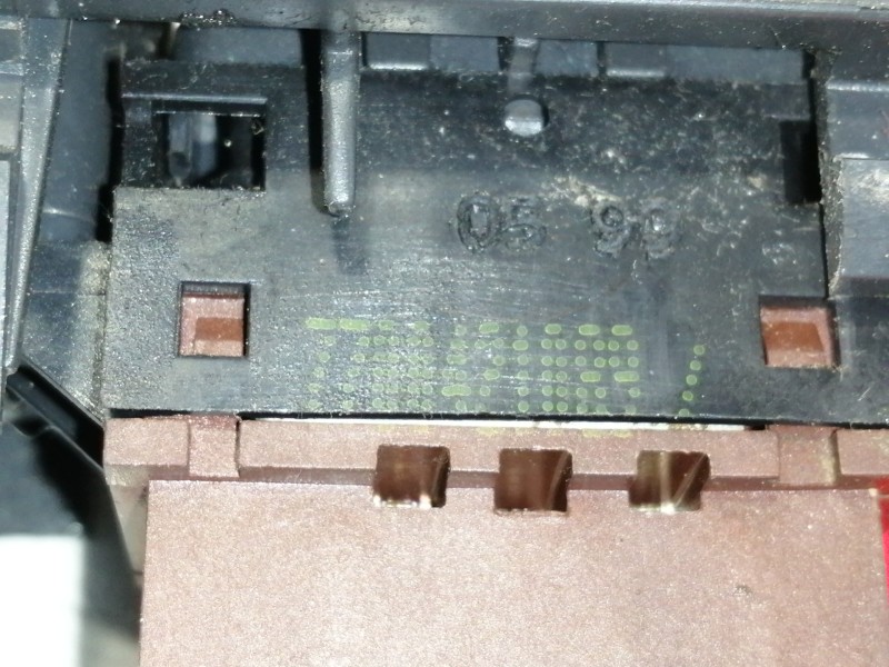 Recambio de warning para renault laguna (b56) 2.2 dt rxe referencia OEM IAM 7700421089  