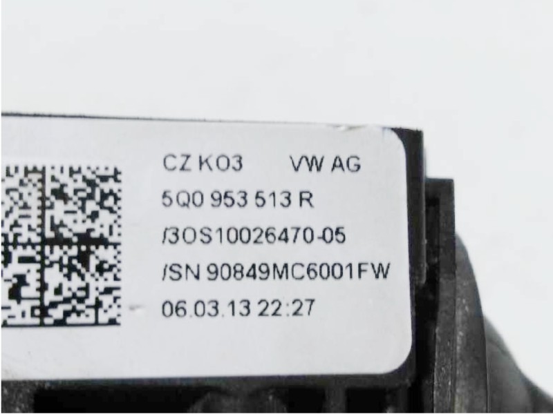 Recambio de mando multifuncion para seat leon (5f1) style referencia OEM IAM 5Q0953513R  