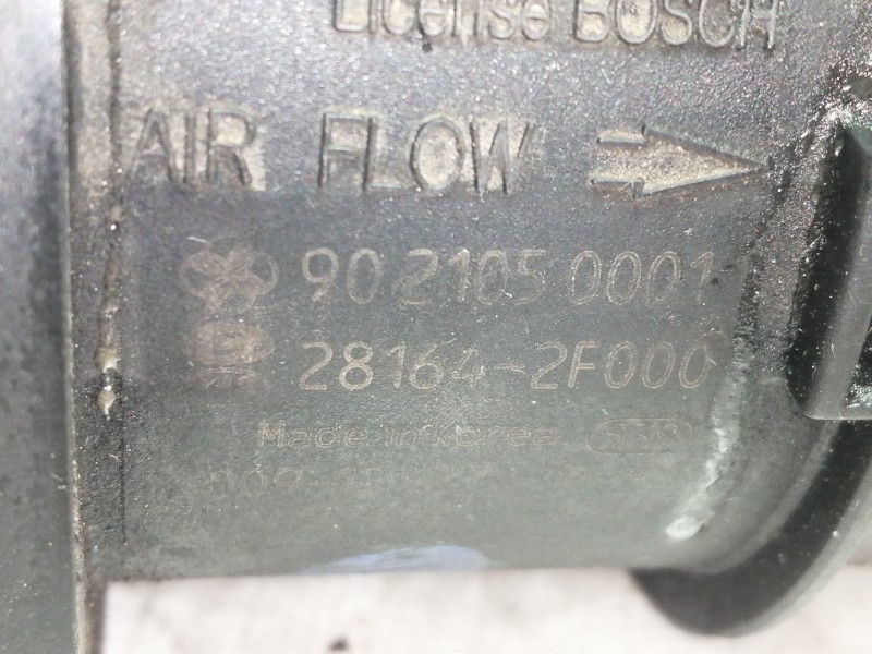 Recambio de caudalimetro para kia sorento emotion 4wd referencia OEM IAM 9021050001 281642F000 