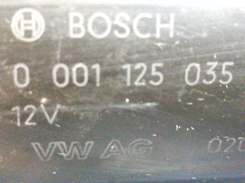 Recambio de motor arranque para seat inca 1.9 sdi referencia OEM IAM 0001125035  