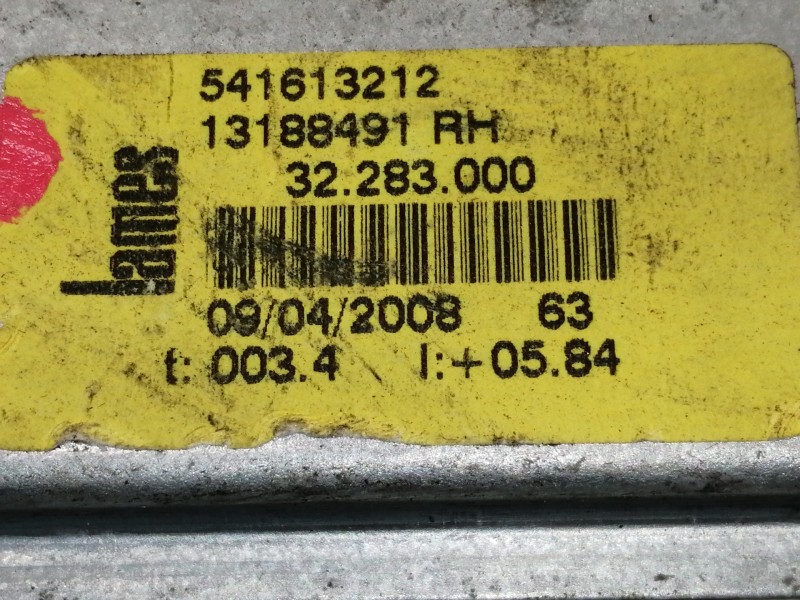 Recambio de elevalunas delantero derecho para opel corsa d innovation referencia OEM IAM 541613212  