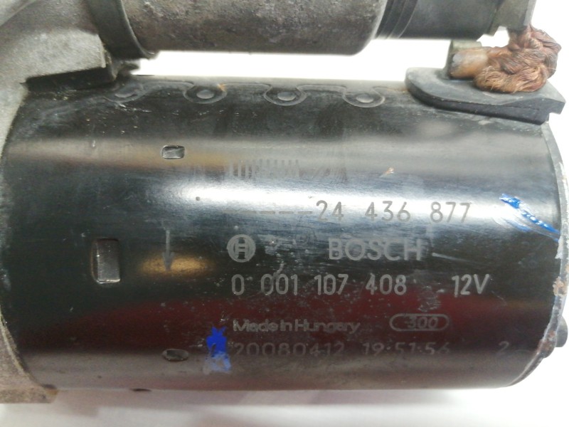 Recambio de motor arranque para opel corsa d innovation referencia OEM IAM 24436877  