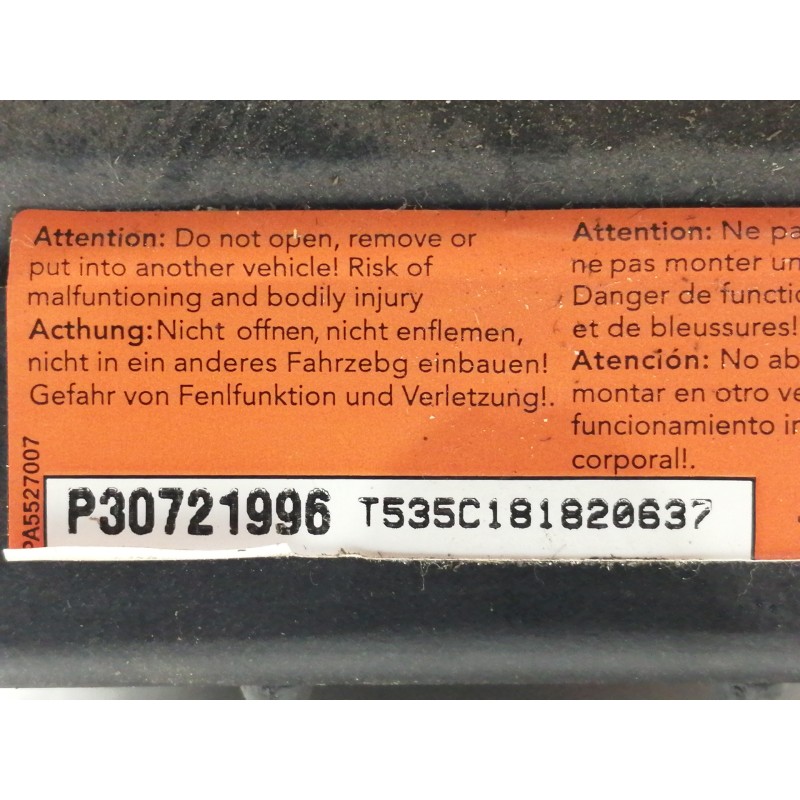 Recambio de airbag delantero izquierdo para volvo xc70 kinetic awd referencia OEM IAM P30721996  