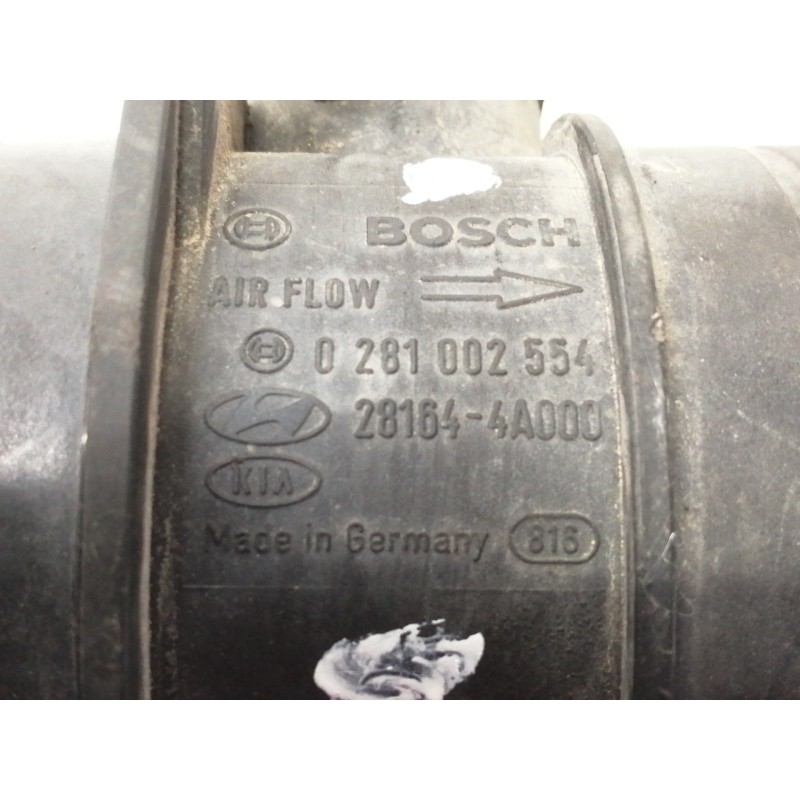 Recambio de caudalimetro para hyundai h 1 starex h 1 starex crdi referencia OEM IAM 0281002554  