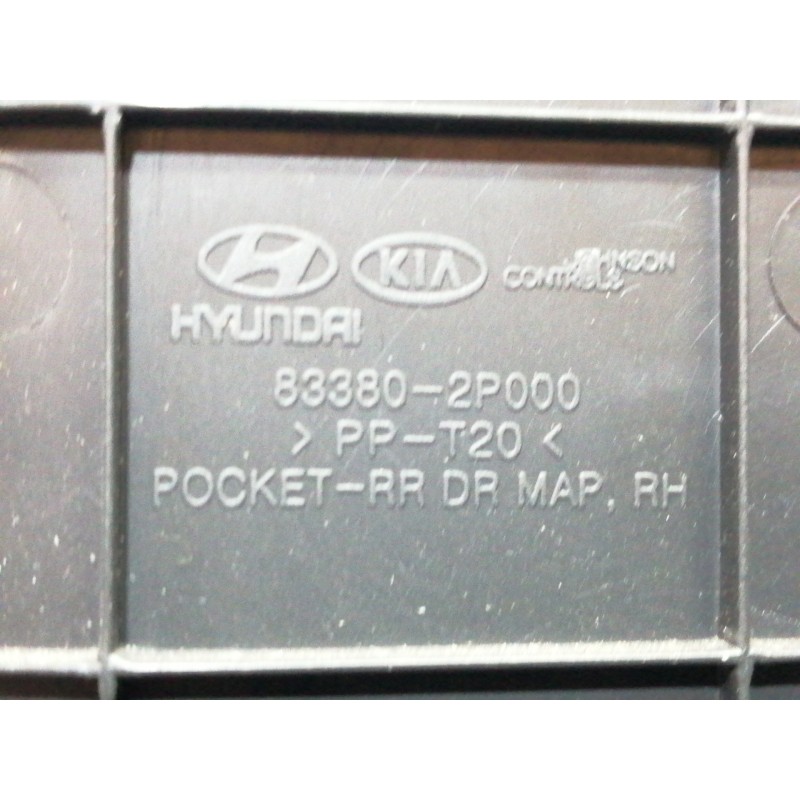 Recambio de guarnecido puerta trasera derecha para kia sorento emotion 4wd referencia OEM IAM 833202P000 833802P000 