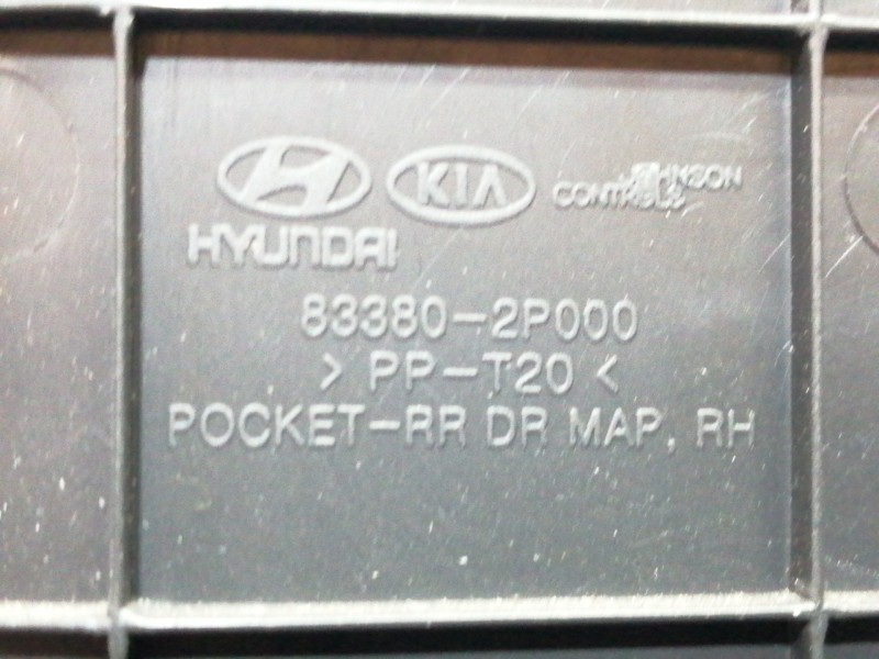 Recambio de guarnecido puerta trasera derecha para kia sorento emotion 4wd referencia OEM IAM 833202P000 833802P000 